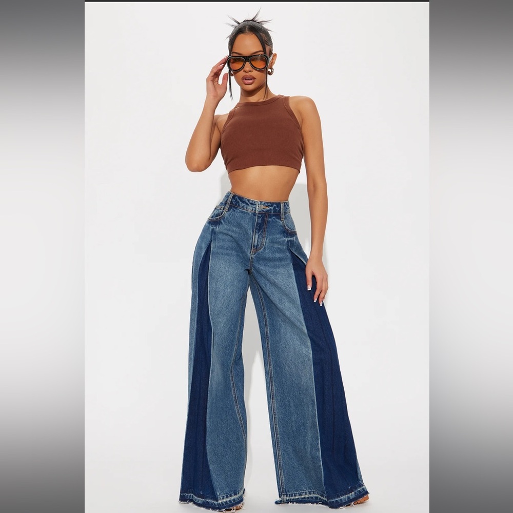 FN Know You Best Two Tone Jeans